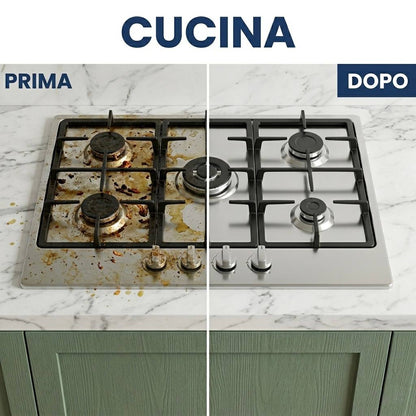 Pulitore a Vapore Pro Max + 9 Accessori inclusi