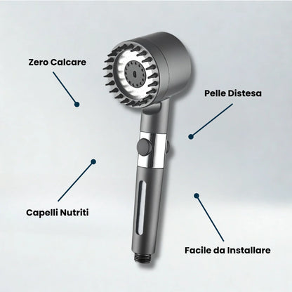 Soffione doccia anticalcare