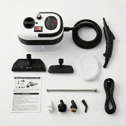 Pulitore a Vapore Pro Max + 9 Accessori inclusi